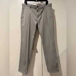 Theory Zaine Neoteric Slim Fit Pants, Light Beige, 33x30